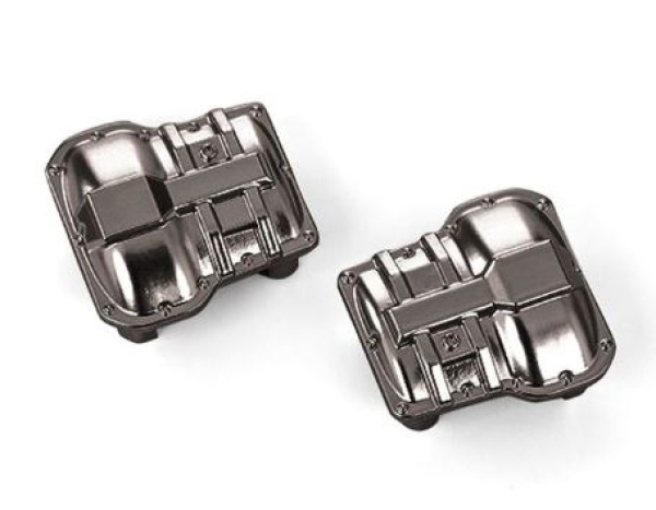 TRX9738-BLKCR TRX4m Differential-Abdeckung schwarz/chrom